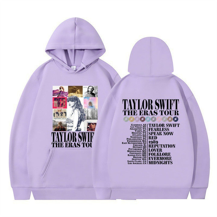 Ladies hoodie with artistic concert motif Chic & Stil