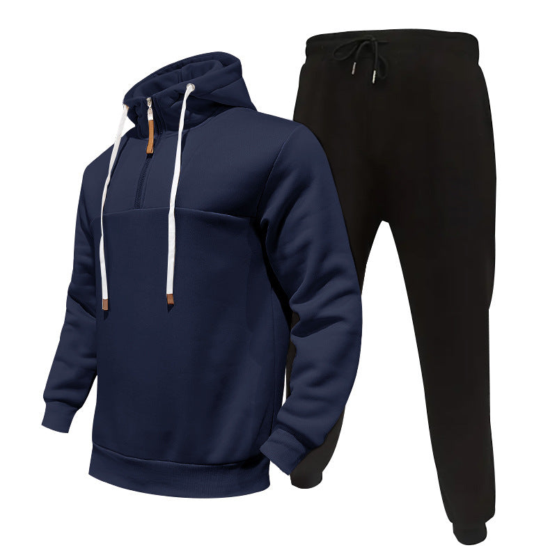 Men's Casual Hoodie and Cargo Pants Set Lune London