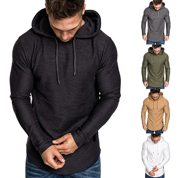 Hooded t-shirt for men with a modern structured design and a comfortable fit Lune London