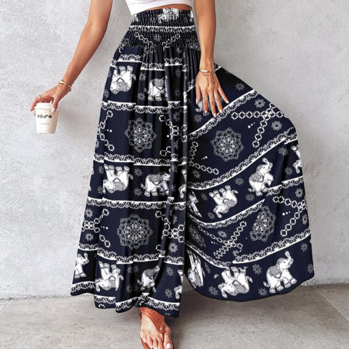 Lune London Tropical Wide Leg Pants for Women