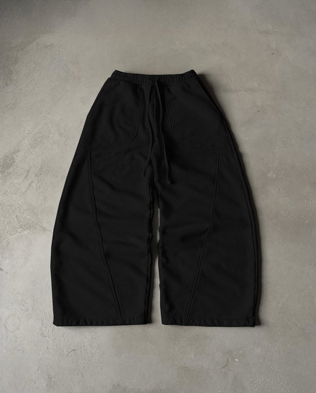 Men High Waist Relaxed Fit Jogging Pants Chic Und Stil