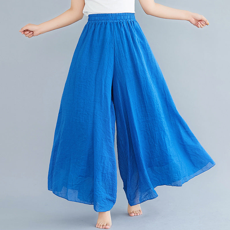 Women Wide Light Chic Pants