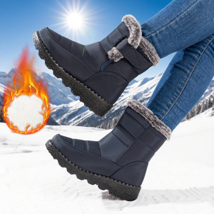 Lune London | Women Winter Boots with Warm Fleece Lining and Non-Slip Sole