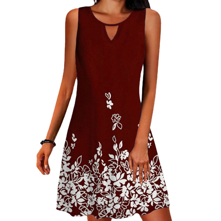 Women A-line Floral Dress Lune London