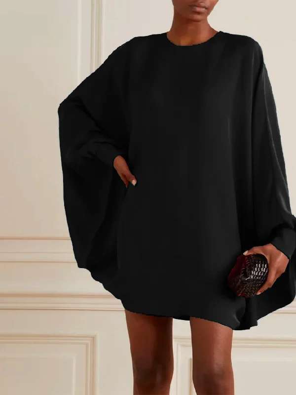 Robe oversized pour femmes avec ourlet flottant et manches larges Chic & Stil