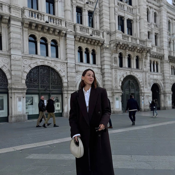 Ladies Long Oversized Chic Jacket and Style