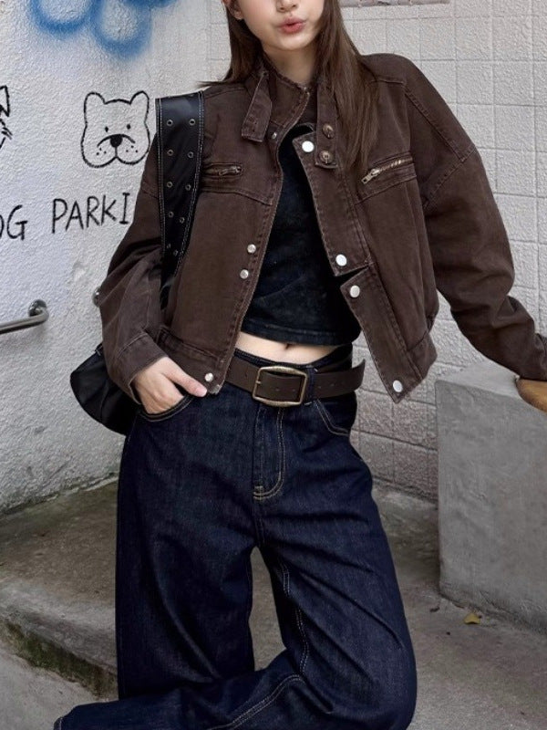 Lune London | Brown Bomber Jacket