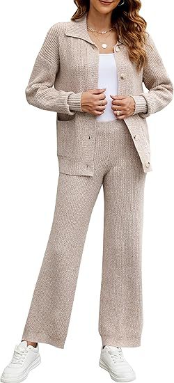 Ensemble de loungewear en tricot pour dames Lune London