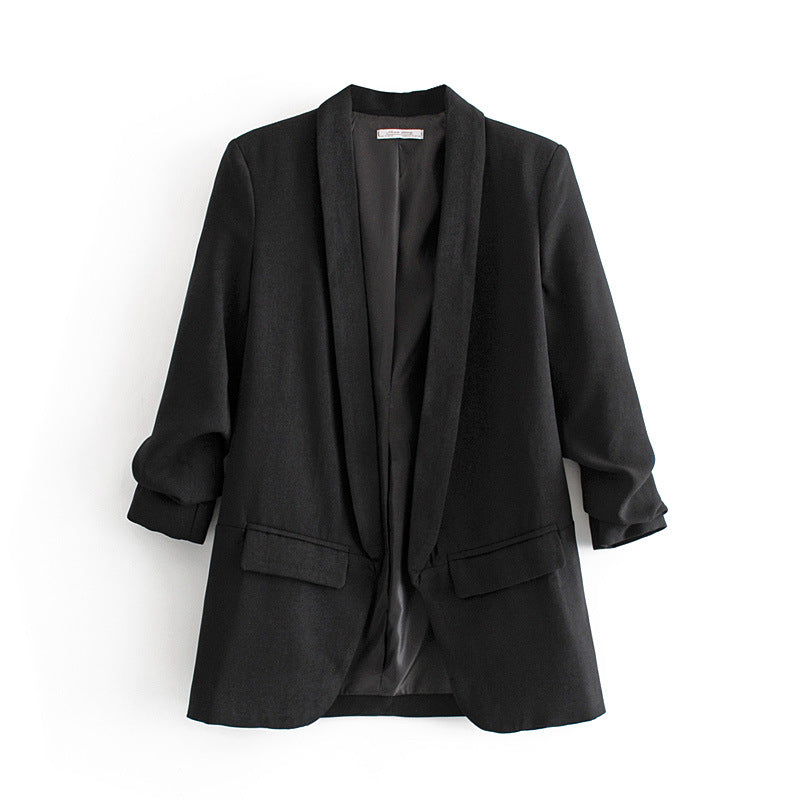 Ladies modern blazer with elegant cut and practical pockets Lune London