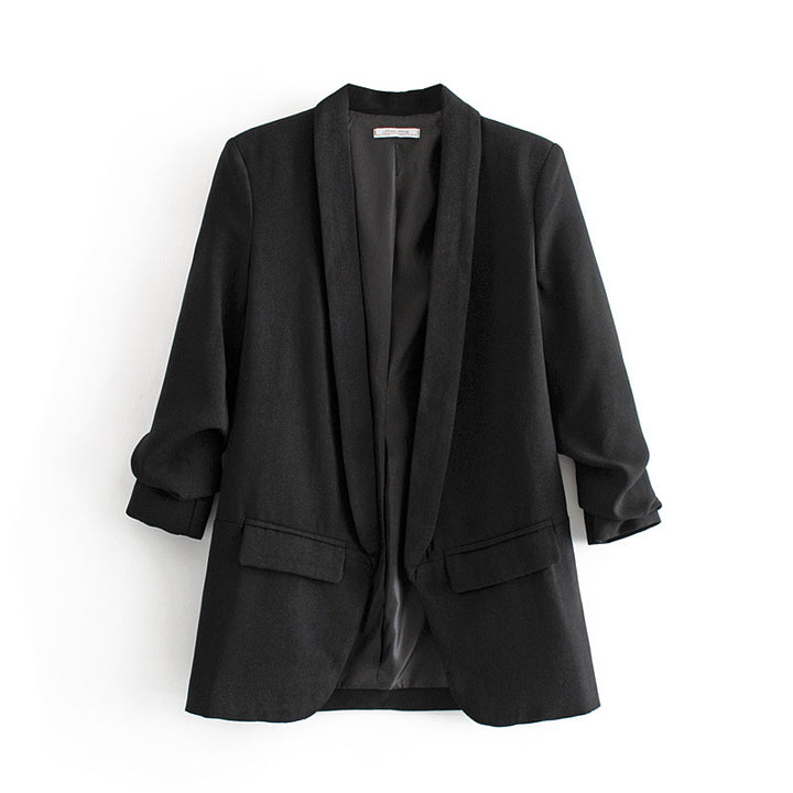 Ladies modern blazer with elegant cut and practical pockets Lune London