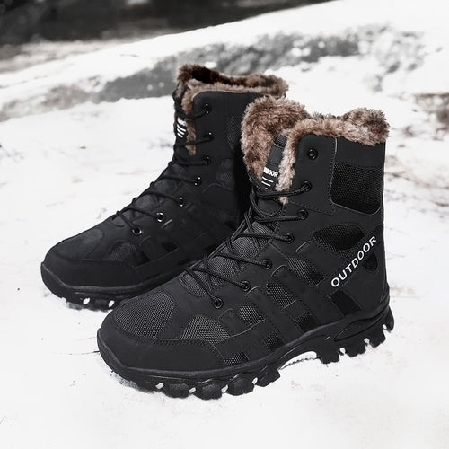 Ladies' boots for an outdoor adventure with warm lining and non-slip sole Lune London