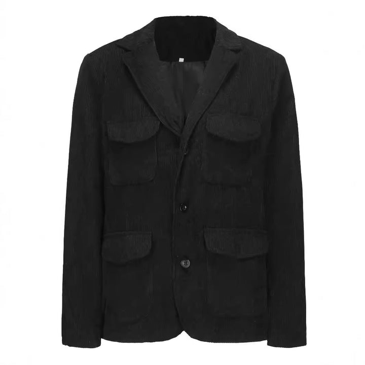 Cord blazer for women with functional pockets Lune London