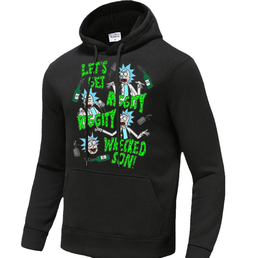 Men's Hoodie with Original Graphic Design Lune London