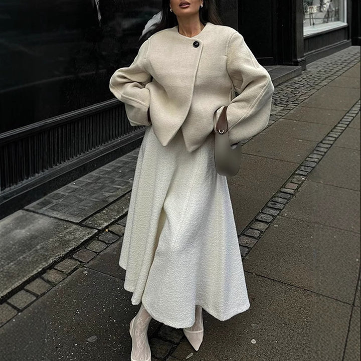 Women elegant oversized blazer jacket Lune London