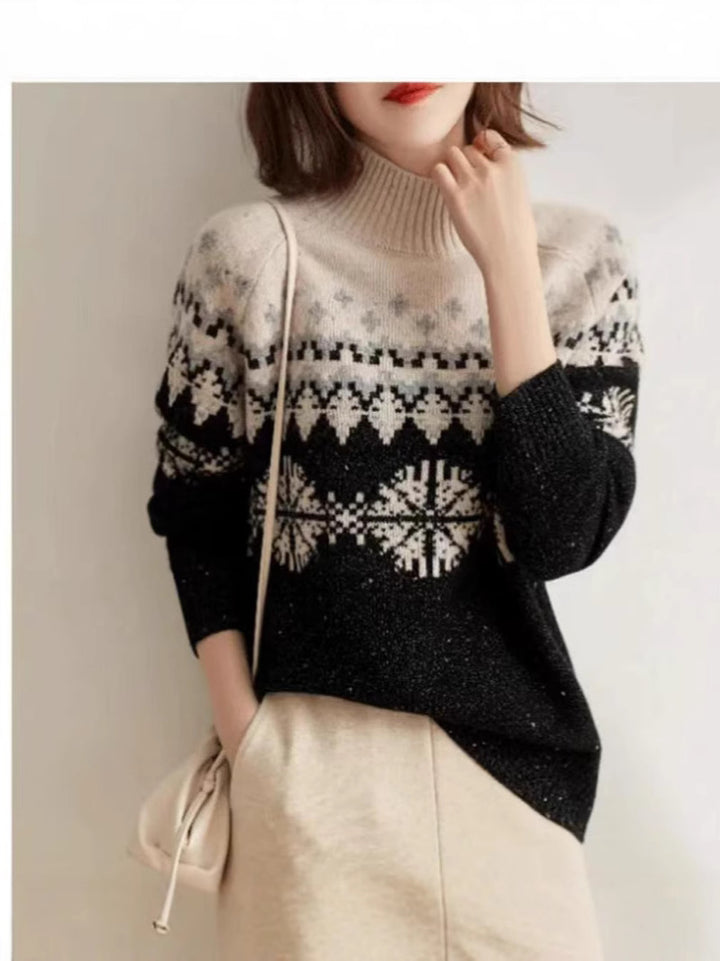 Lune London | Warmer Knit Women's Sweater with Collar