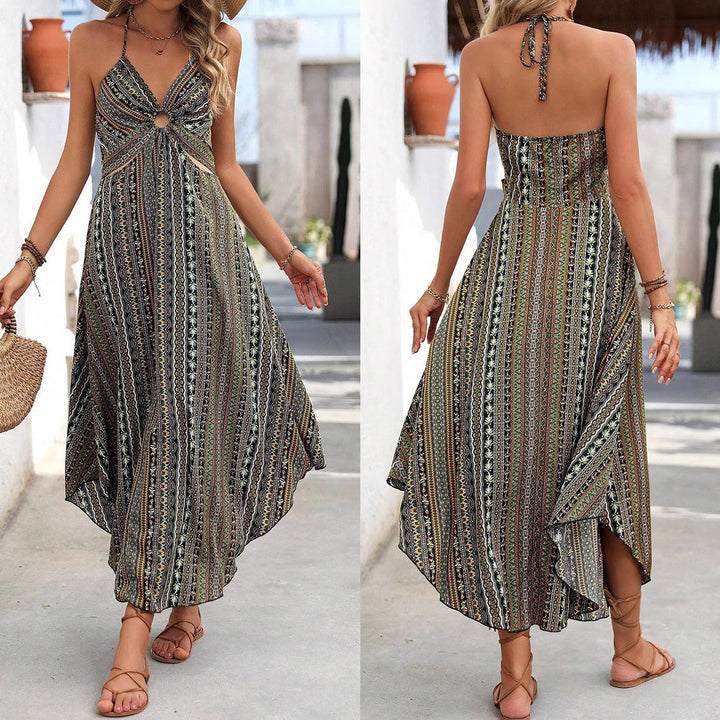 Boho maxi dress for women with empire waist Lune London