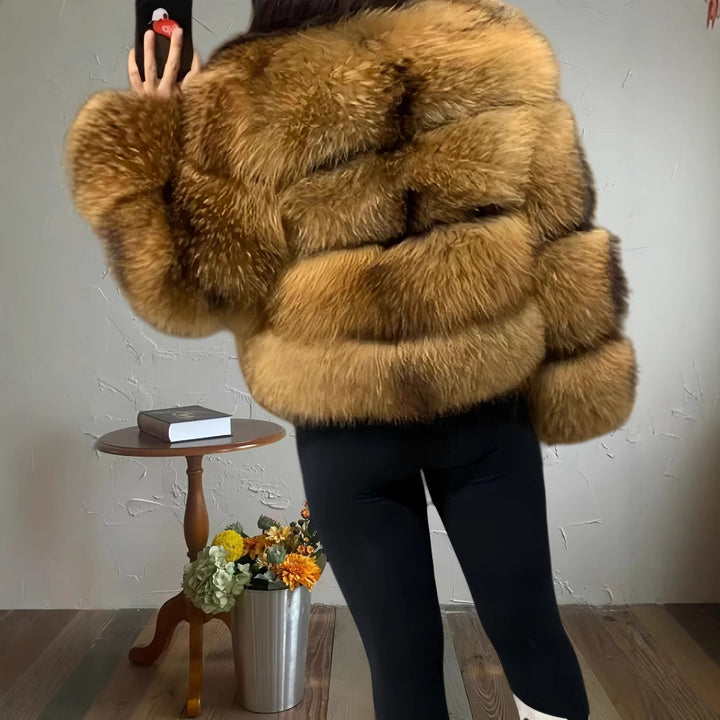 Ladies comfortable fur coat Lune London