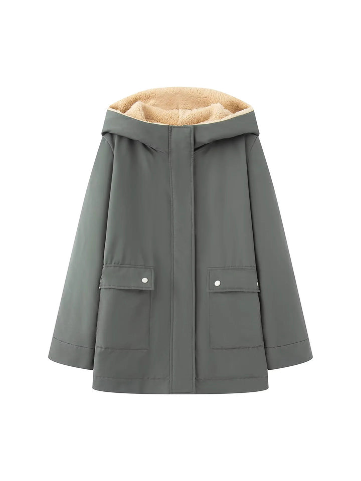 Transitional jacket for women with cozy lining and practical pockets Lune London