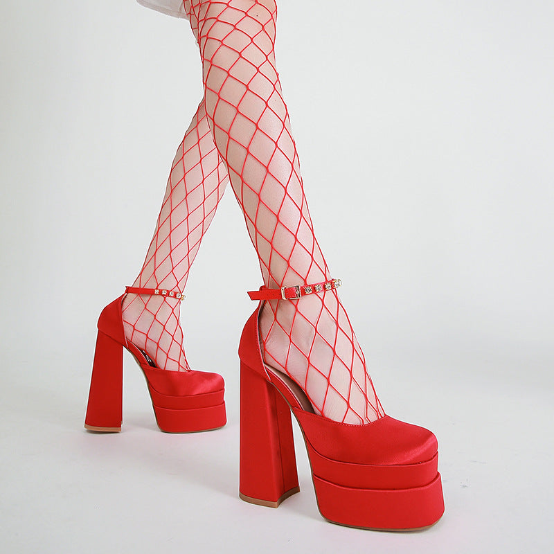 Lune London | Platform shoes with ankle strap