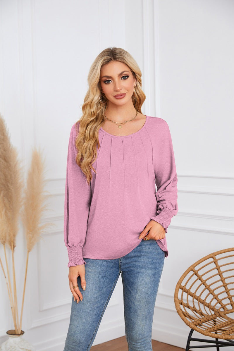 Ladies Elegant and Casual Long Sleeve T-shirt Lune London