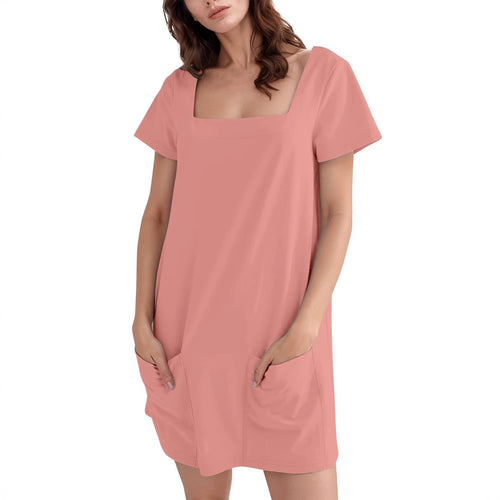 Women's Comfortable Casual Dress with Pockets Lune London
