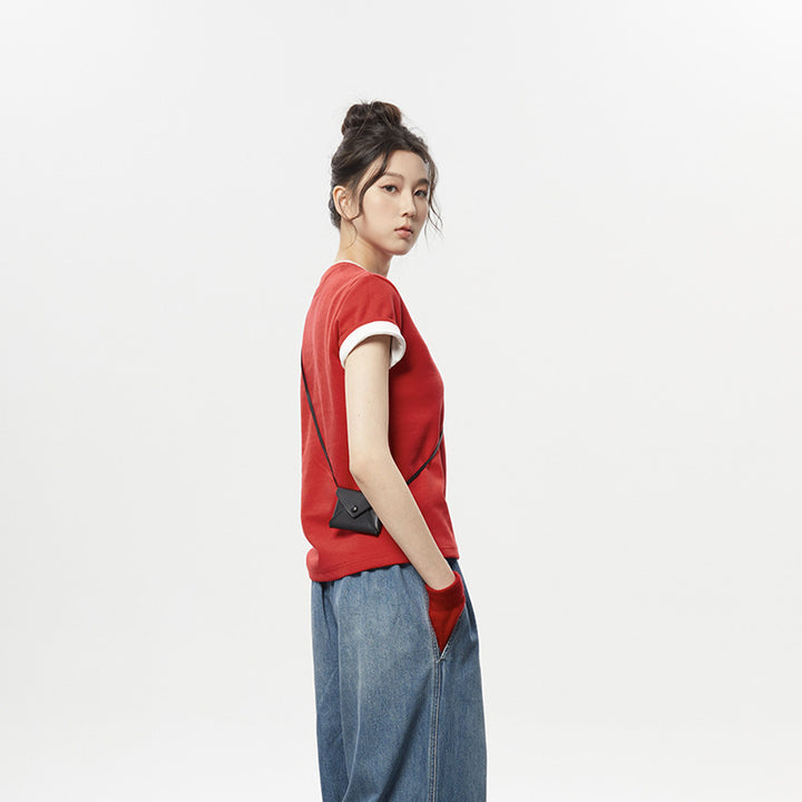 T-shirt décontracté pour femmes avec coupe moderne Chic & Stil