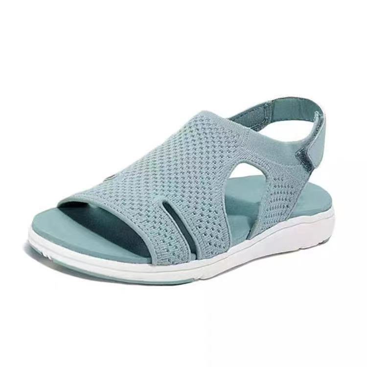 Breathable women's sandals with adjustable strap and ergonomic sole Lune London