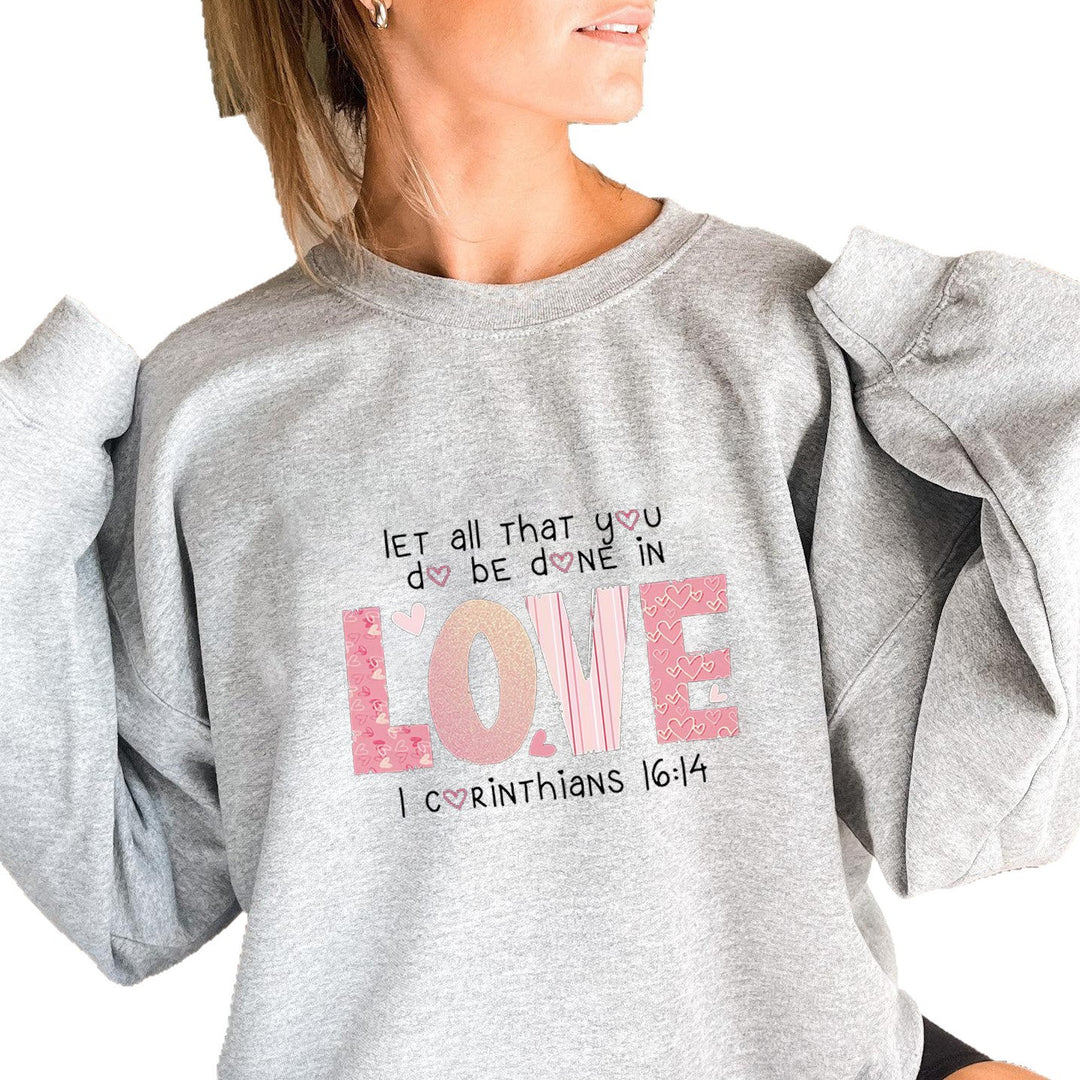 Sweatshirt pour femmes avec imprimé inspirant et coupe confortable Chic & Stil