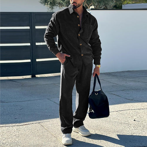 Men's leisure set with innovative fabric and practical pockets Lune London