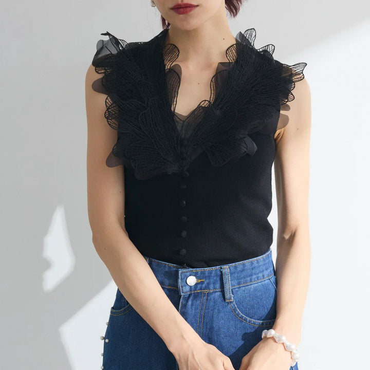 Lune London Elegant Button Blouse for Women