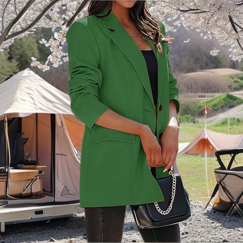 Trendy long sleeve blazer for women Lune London