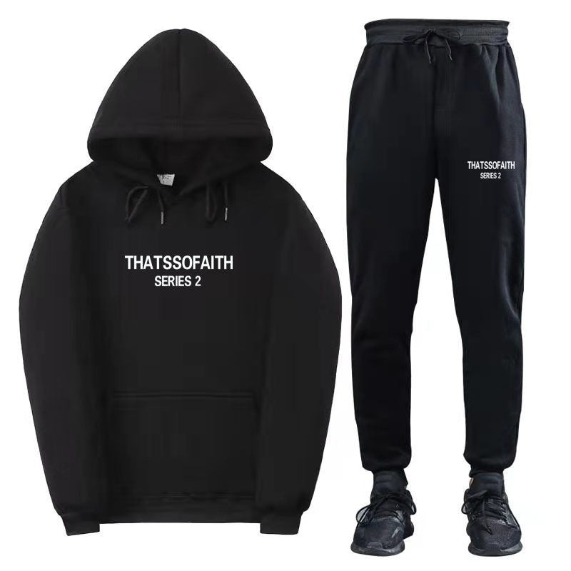 Women's tracksuit with modern hooded sweatshirt and comfortable sweatpants Chic & Stil