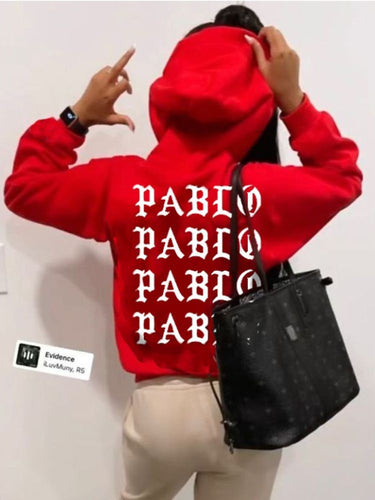 Hooded sweatshirt for women with graphic statement Lune London