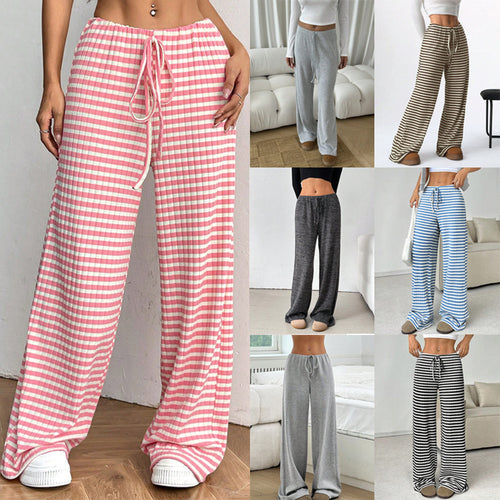 Comfortable and casual leisure pants for women with elastic waistband Lune London