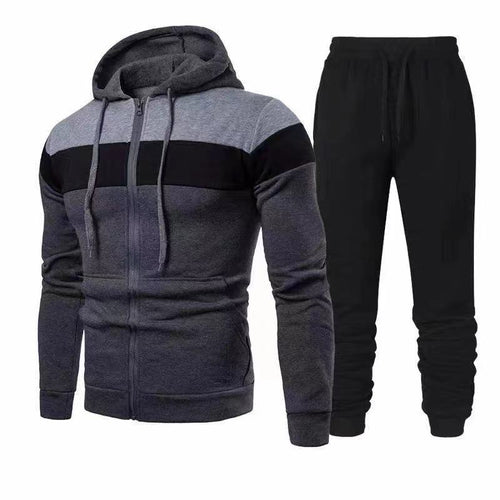 Men's sports suit with functional hooded top and comfortable jogger pants Lune London