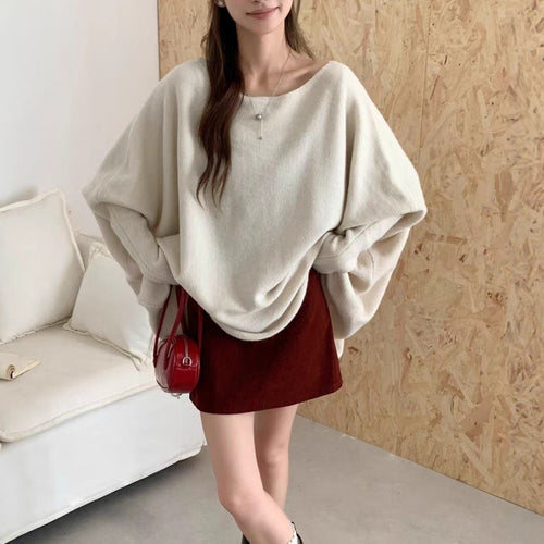 Pull oversized pour femmes en tissu doux et élégant avec une coupe décontractée Chic & Stil