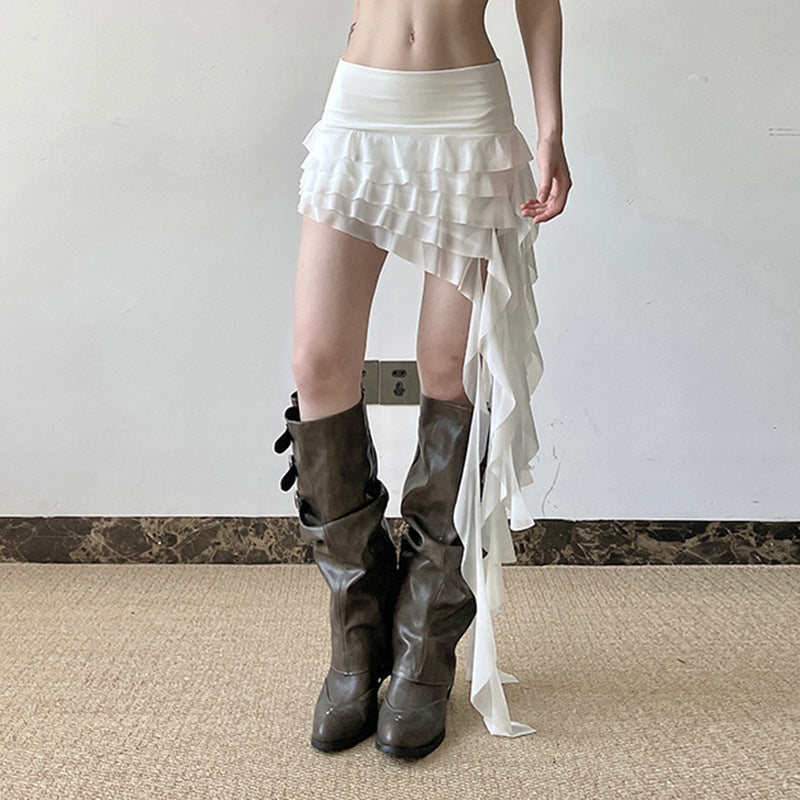 Women Bulky Ruched Sock Dress Lune London