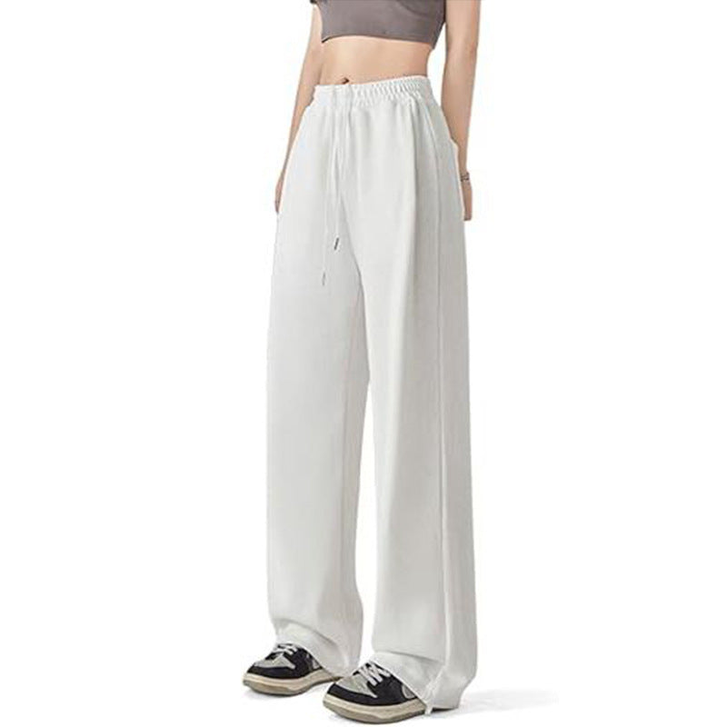 Chill wide pants for women with adjustable waist and practical pockets Lune London