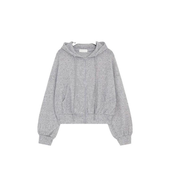 Women's sporty short jacket with full zip Chic & Stil