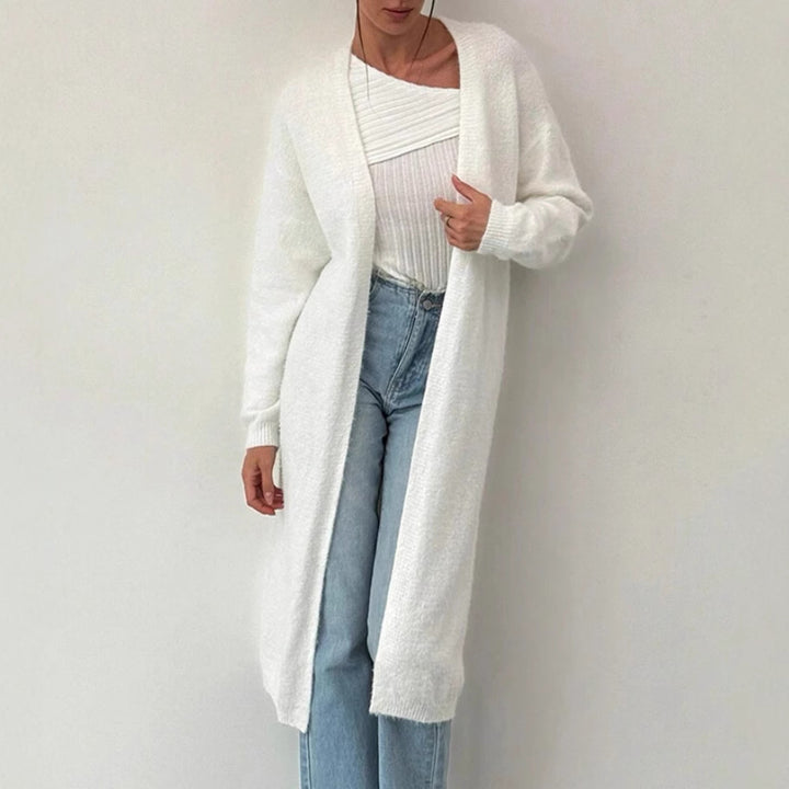 Ladies Elegant Long Gilet Lune London