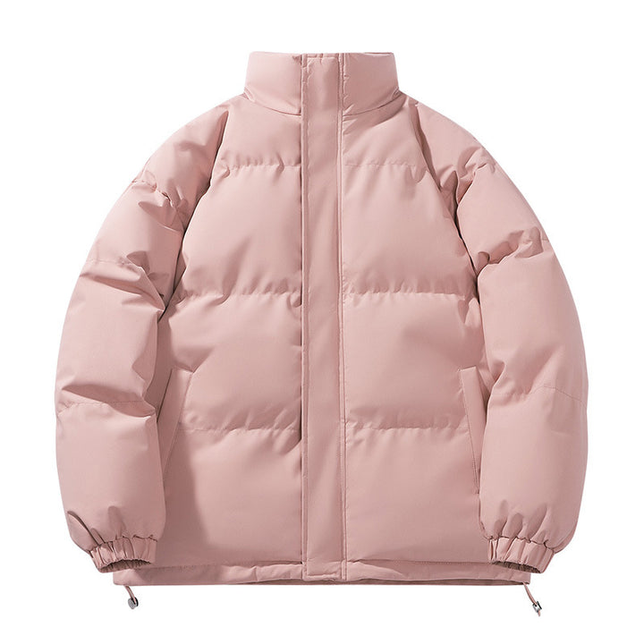 Ladies quilted winter coat with insulating lining and high collar Lune London