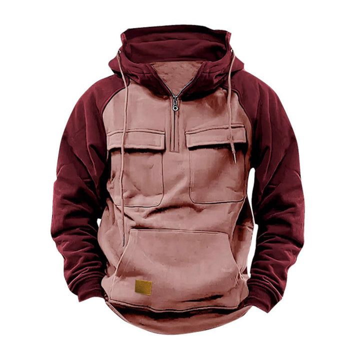 Men's functional hoodie with practical pockets and innovative design Lune London