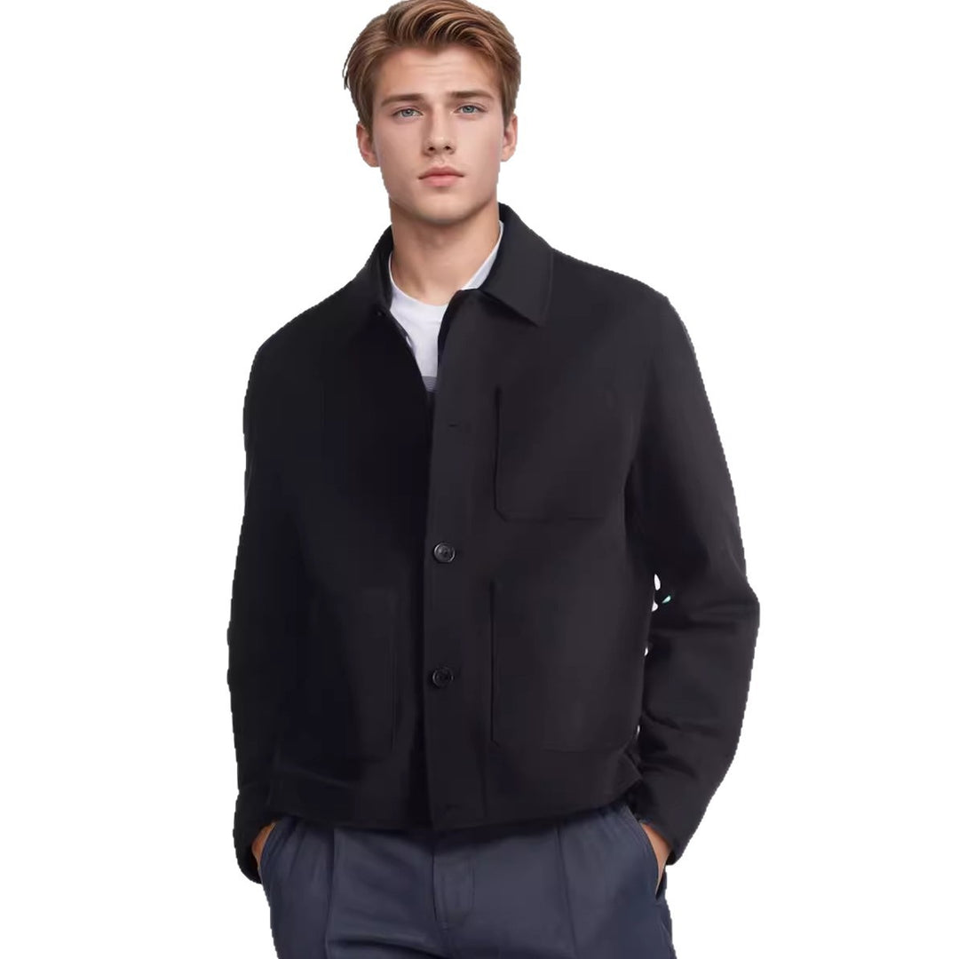 Trendy utility jacket for men with practical pockets Lune London