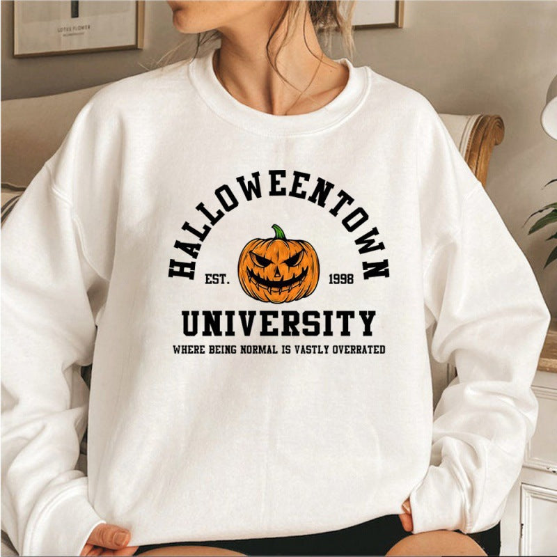 Women's sweatshirt with creative Halloween design and comfortable fit Lune London