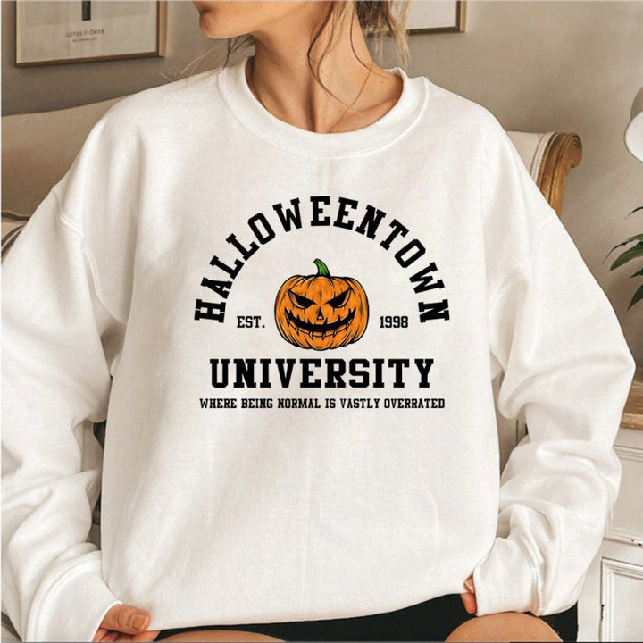 Women's sweatshirt with creative Halloween design and comfortable fit Lune London