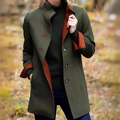 Coat for women in high-quality wool blend Lune London