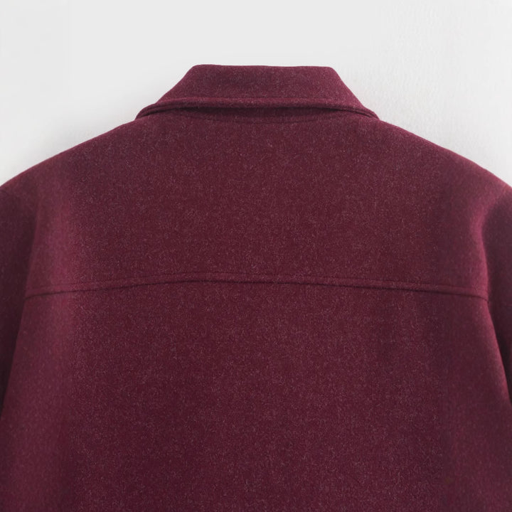 Cropped utility jacket for women with large pockets and modern cut Lune London
