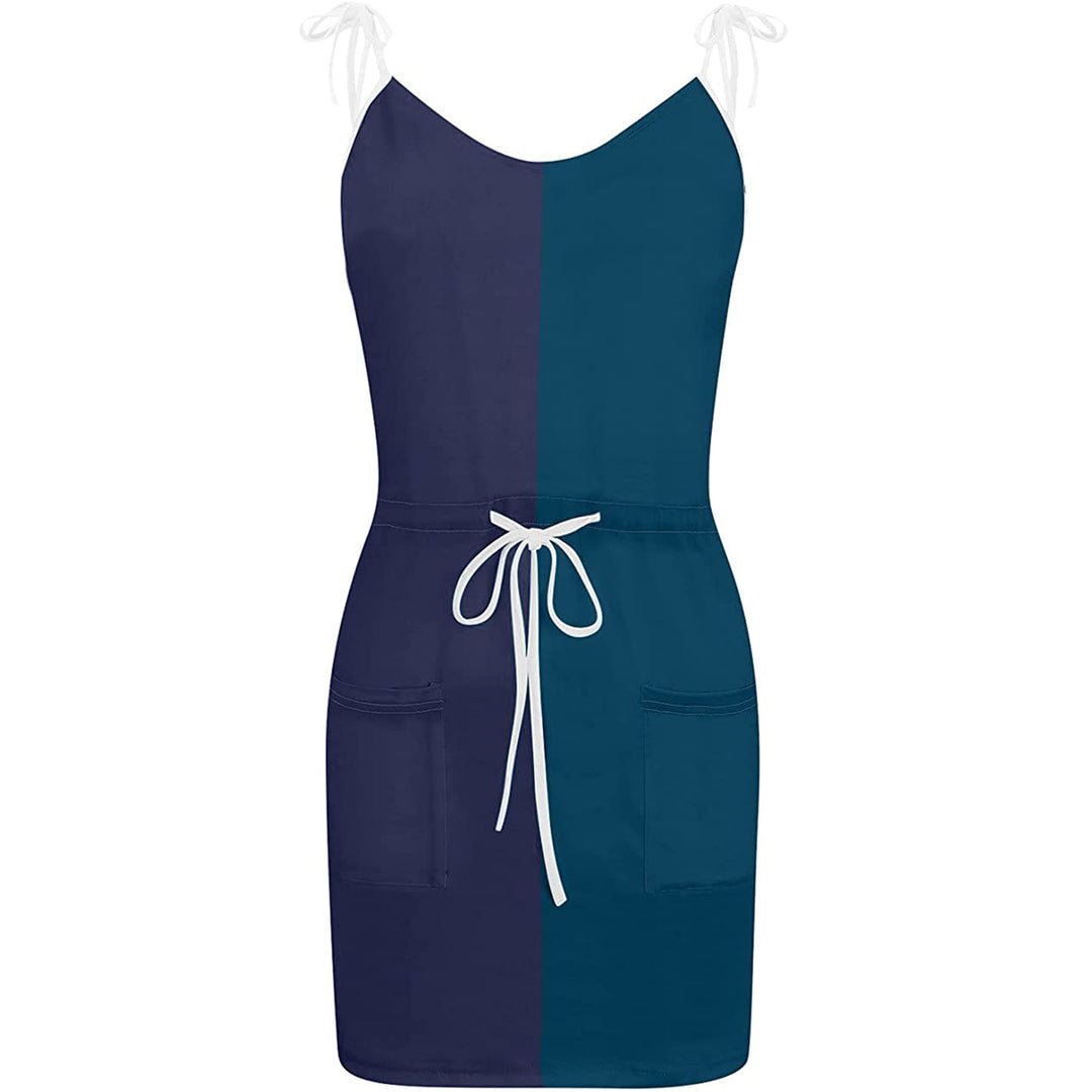 Casual summer dress for women with adjustable straps and practical pockets Lune London