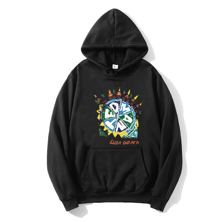 Women's hoodie with creative graphic print Chic & Stil