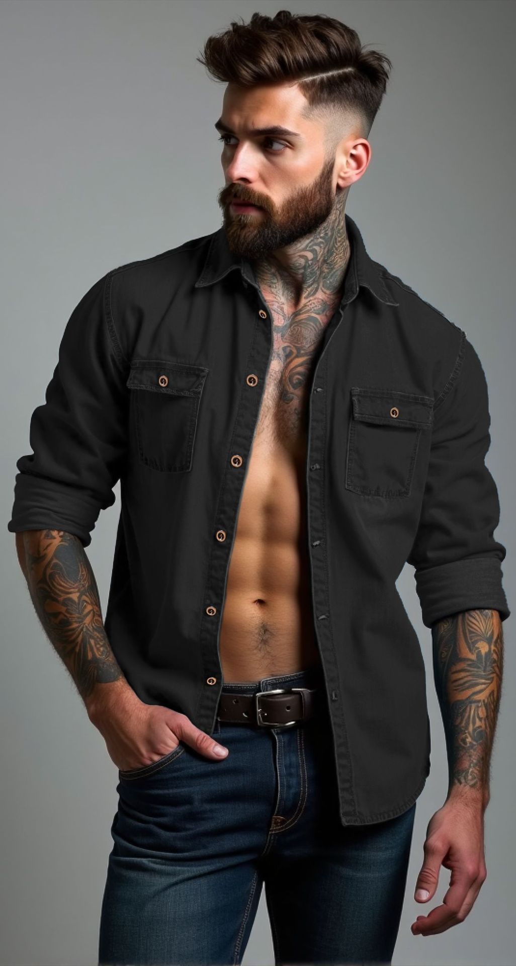 Lune London Casual Cotton Shirt for Men